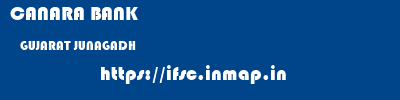 CANARA BANK  GUJARAT JUNAGADH    ifsc code